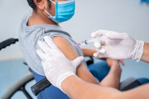 فعال شدن نوبت‌دهی واکسیناسیون برای افراد دارای معلولیت شدید