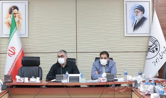 برگزاری نخستین جلسه کمیته در آمدی با حضور سر پرست جدید شهرداری اهواز