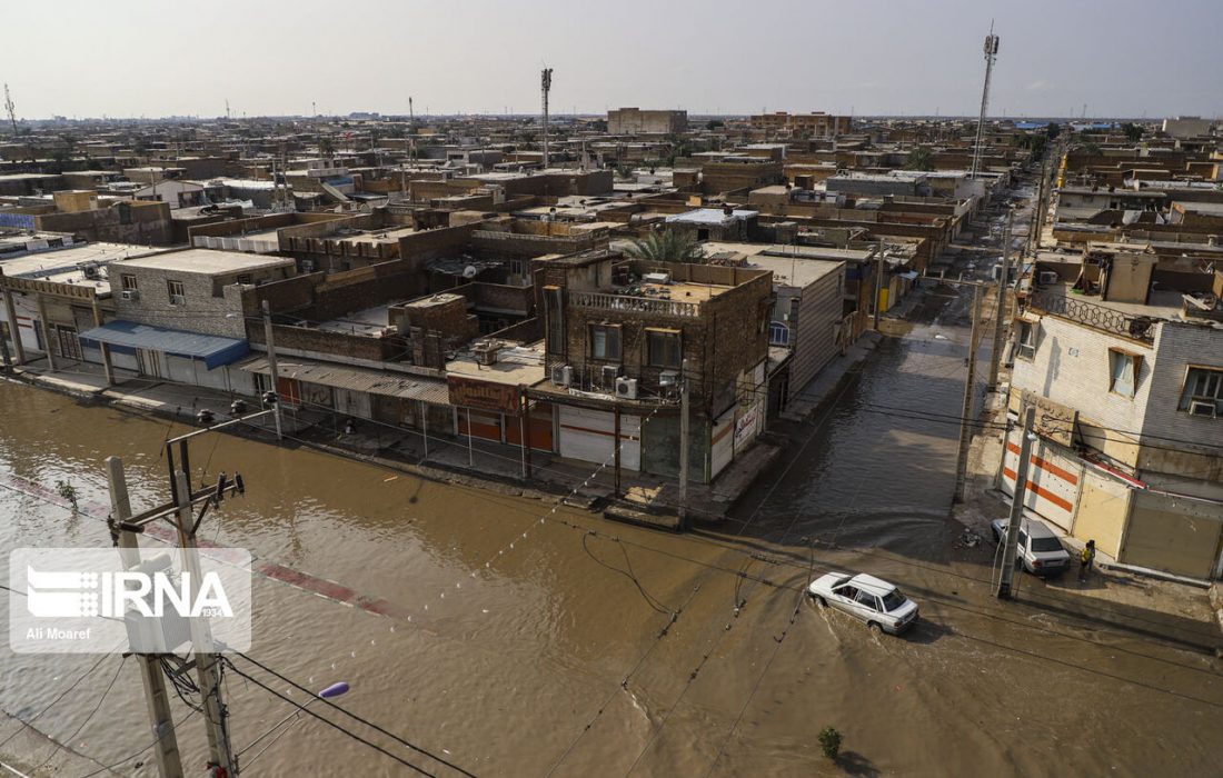 هشدار هواشناسی خوزستان نسبت به آبگرفتگی معابر