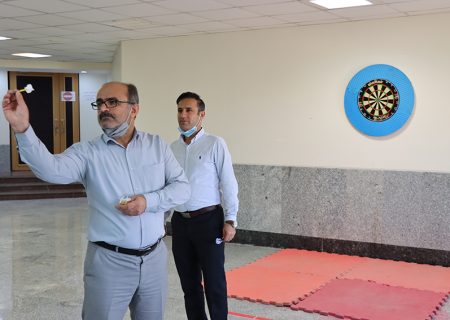 برگزاری مسابقات دارت و تنیس روی میز کارکنان مدیریت درمان تامین اجتماعی خوزستان