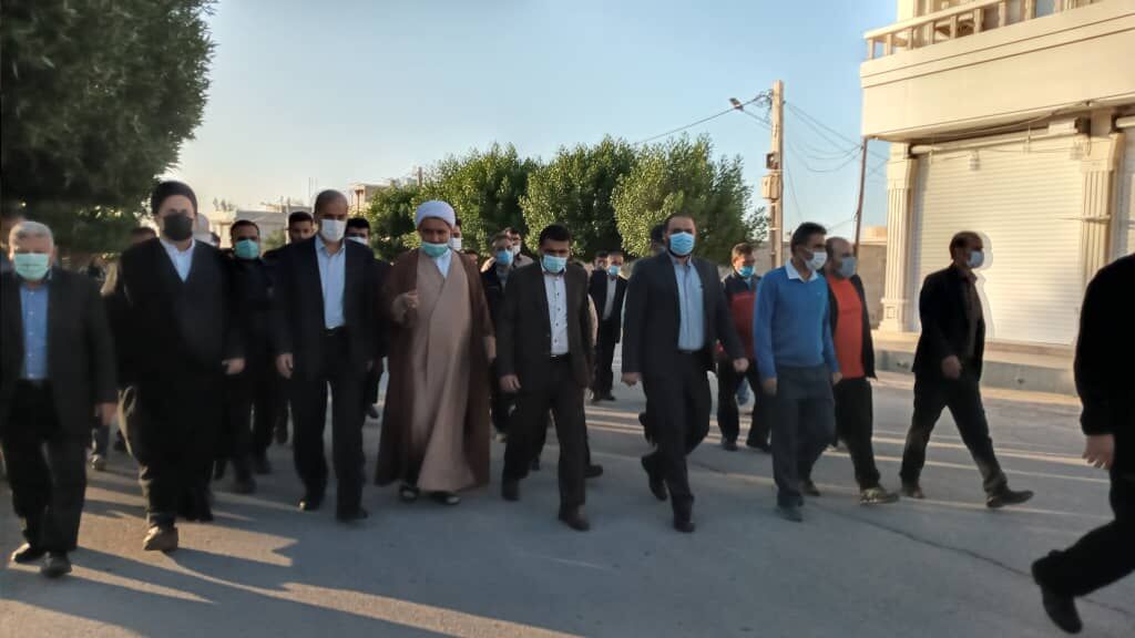 همایش پیاده روی خانوادگی با حضور استاندارخوزستان در هفتکل برگزار شد
