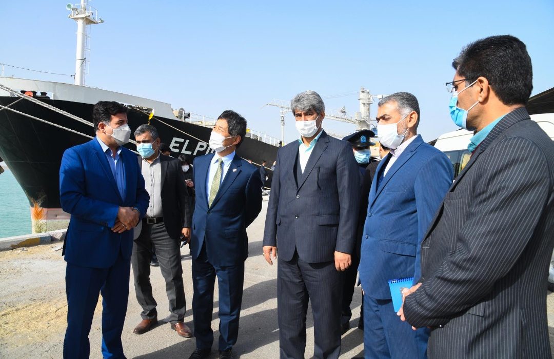 بازدید سفیر ژاپن از بندر امام خمینی(ره)