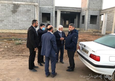 بازدید شهردار اهواز از کوی گلدشت
