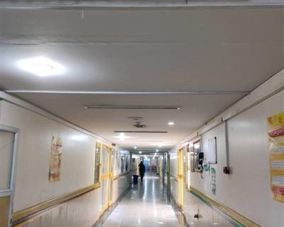 مشارکت شرکت آغاجاری در تامین روشنائی بیمارستان امام رضا(ع) شهرستان امیدیه
