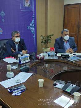 برگزاری جلسه جمع آوری نخاله های سطح شهر در استانداری خوزستان