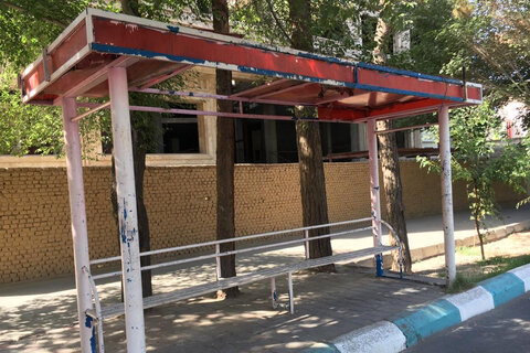 بازسازی ایستگاه‌های اتوبوس در اهواز