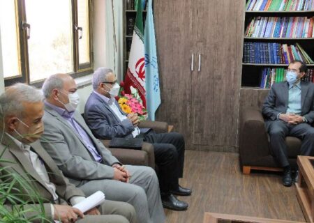 دیدار مدیرعامل برق اهواز با رئیس دادگستری خوزستان