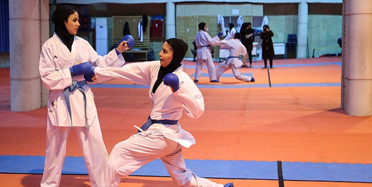 پایان مسابقات کاراته کنترلی انتخابی استانی بخش بانوان