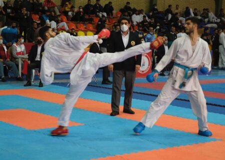 اعلام نفرات برتر مسابقات کاراته کنترلی انتخابی استانی بخش مردان