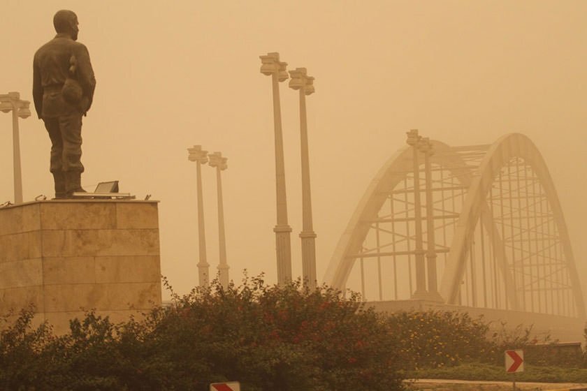 تداوم گرد و غبار تا روز پنجشنبه در خوزستان