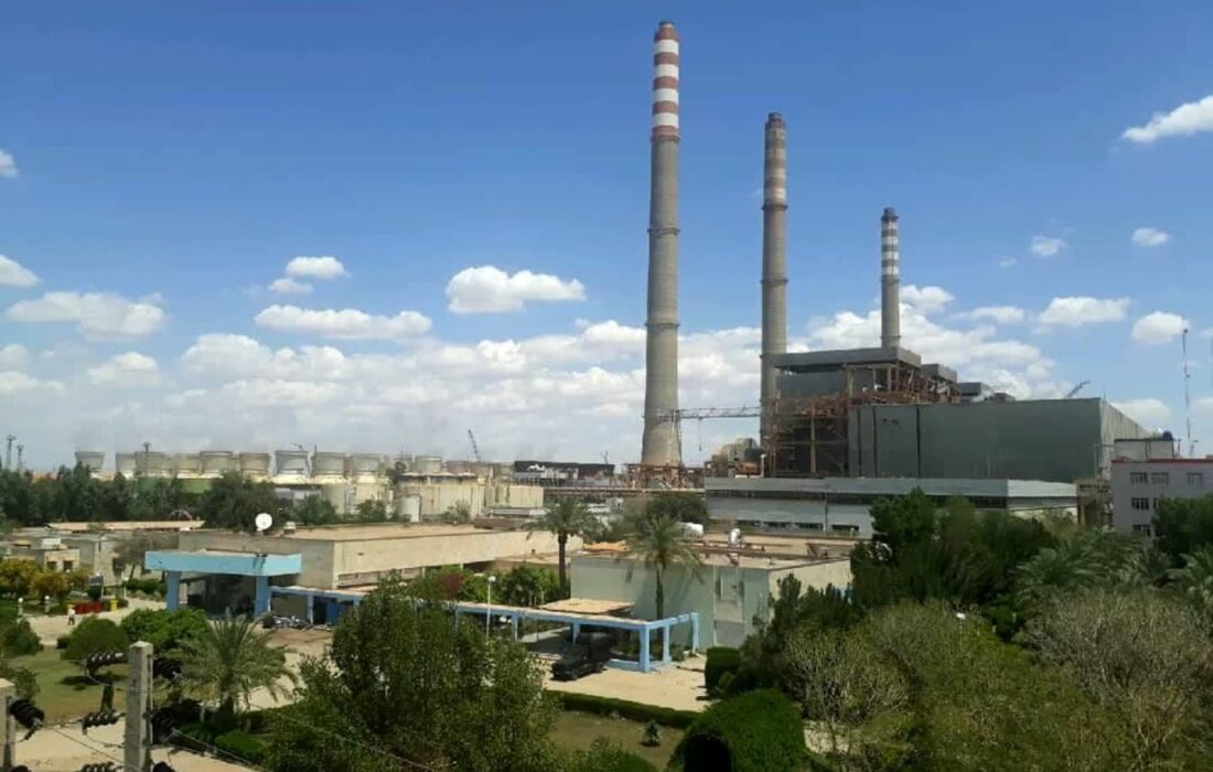تولید بیش از ۲ میلیون مگاوات ساعت برق در نیروگاه رامین اهواز