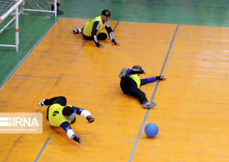 اردوی مشترک تیم‌های گلبال بصره عراق و خوزستان در اهواز برگزار شد