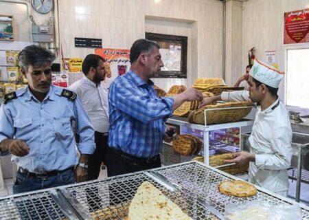 نظارت مستمر بر نانوایی های خوزستان از طریق رصد سامانه های برخط