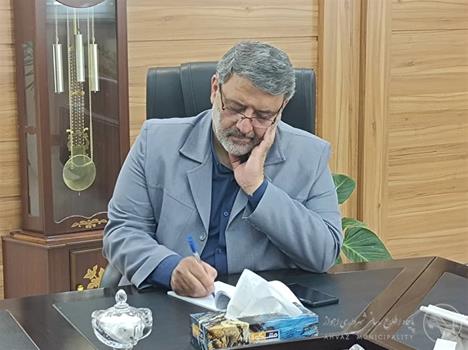 پیگیری مشکلات کوی سیاحی در جلسه شهردار اهواز با اعضای دفتر تسهیل گری سیاحی