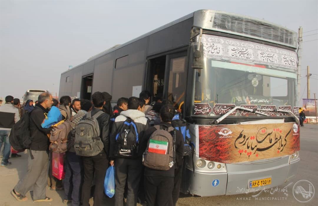 اعزام ۲۰۰ دستگاه اتوبوس به پایانه مرزی شلمچه