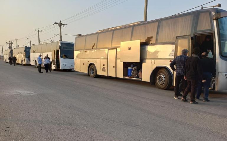 اختصاص ۵۵ دستگاه اتوبوس و ۱۶ دستگاه مینی بوس برای جابجایی زائرین اربعین حسینی