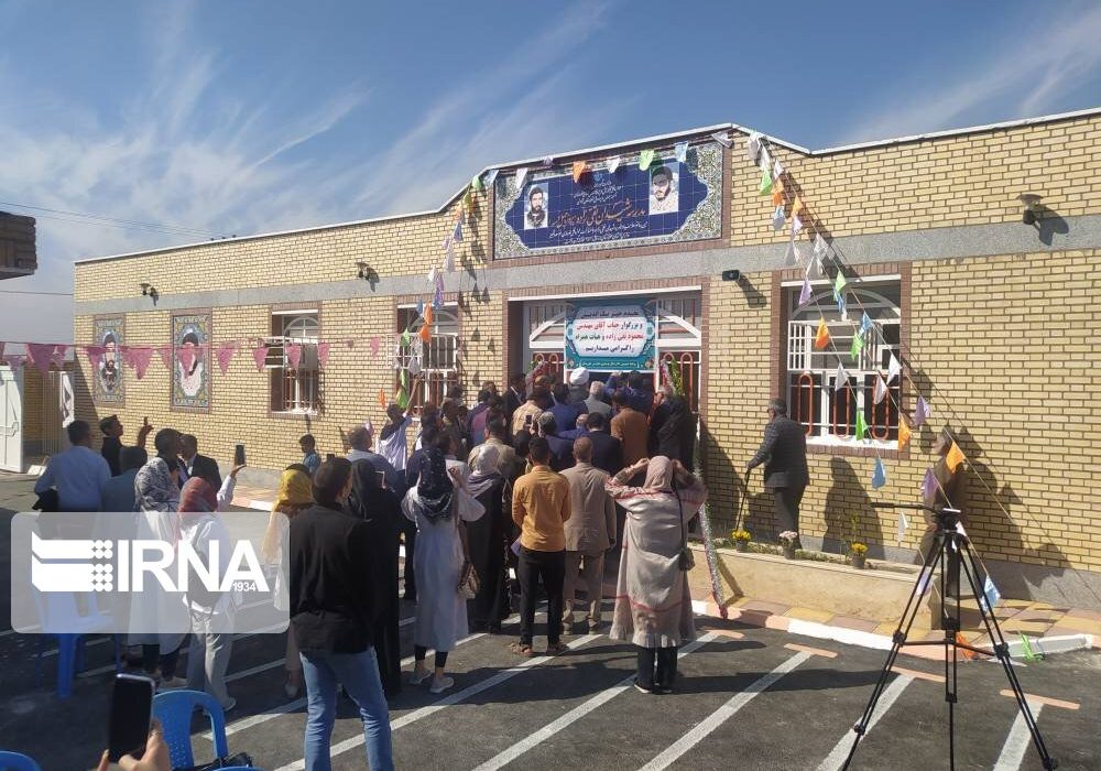 مدرسه خیرساز در روستای مغیطیه آبادان افتتاح شد