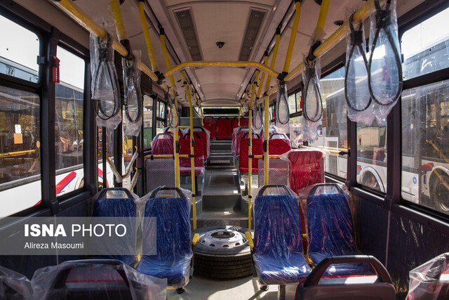 چرا اتوبوس‌های جدید ناوگان شهری اهواز هنوز راه نیفتاده‌اند