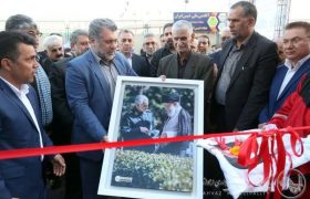 همزمان با چهل و چهارمین سالگرد پیروزی انقلاب اسلامی؛ شانزدهمین ایستگاه آتش نشانی اهواز افتتاح شد