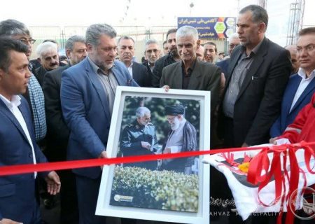 همزمان با چهل و چهارمین سالگرد پیروزی انقلاب اسلامی؛ شانزدهمین ایستگاه آتش نشانی اهواز افتتاح شد