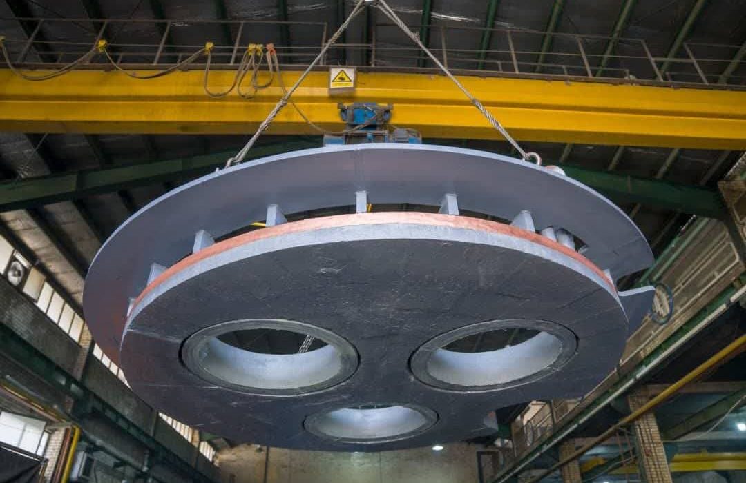 اولین دلتای مسی آبگرم کوره قوس الکتریکی جهان در شرکت فولاد خوزستان ساخته و به بهره‌برداری رسید