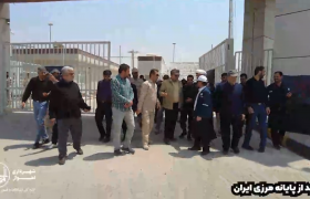 بازدید شهردار اهواز و پیگیری خدمات شهرداری اهواز به زائران اربعین حسینی در مرز چذابه