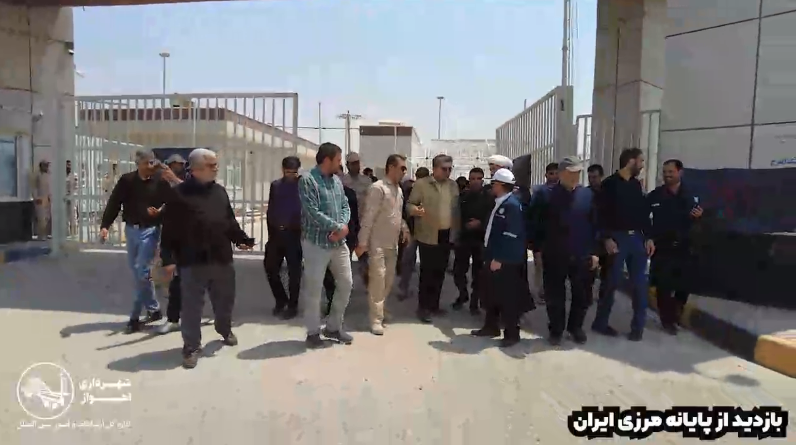 بازدید شهردار اهواز و پیگیری خدمات شهرداری اهواز به زائران اربعین حسینی در مرز چذابه